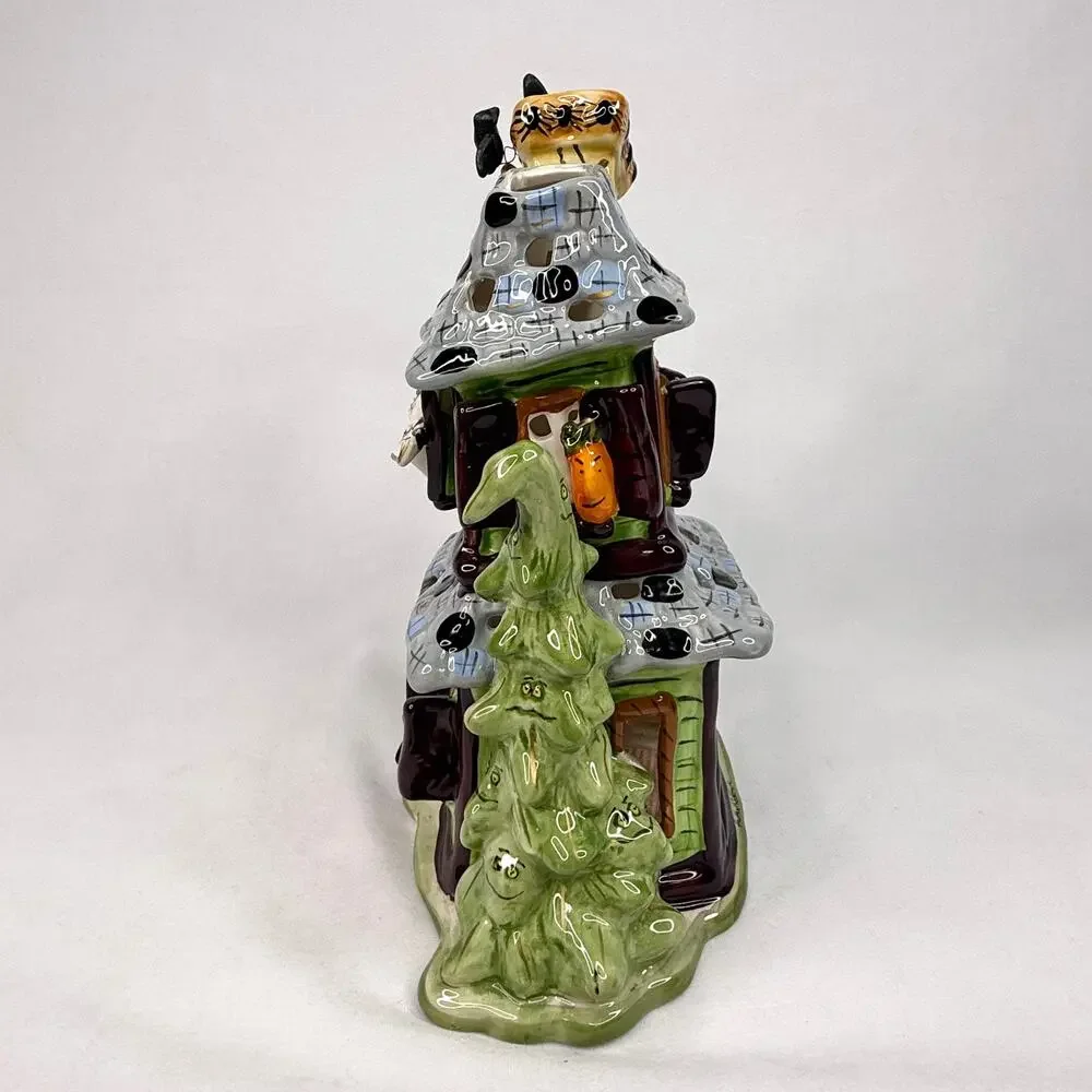 Blue Sky Howlin Mansion Ceramic House 2009
